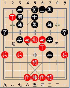 象棋运子技巧之过门的初步学习