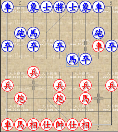 左马盘河的阵型 左马盘河的阵型