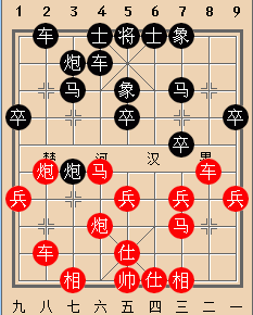 2018年安徽肥西第一届“紫蓬山杯”象棋公开赛第3轮，安徽张书利与河北苗利明的对局