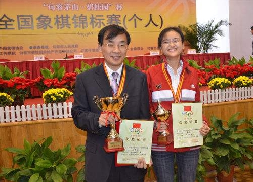 孙勇征获得2011年全国个人赛冠军