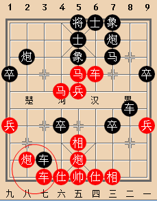 名人名局赏析：张佳瑜（11岁）先胜许银川（中炮过河车急进中兵对屏风马平炮兑车）