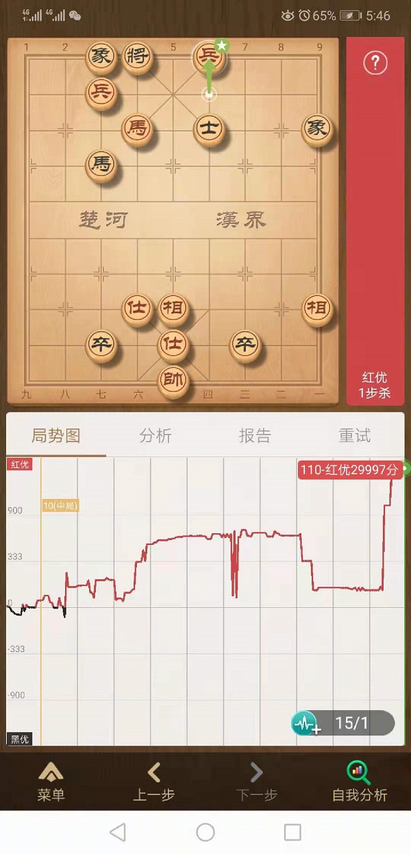 天天象棋局势图如何看