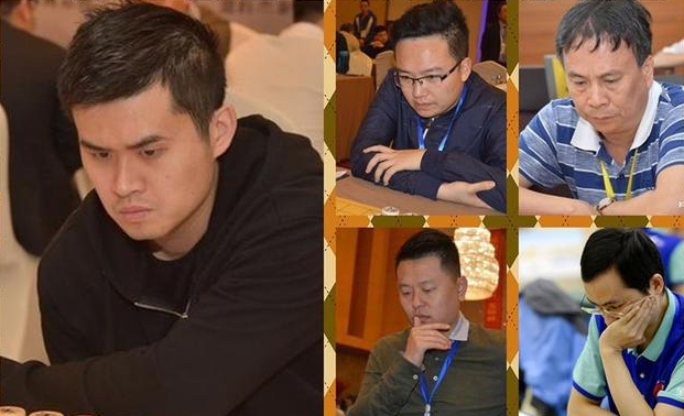 郑惟桐、吕钦、洪智、汪~洋晋级