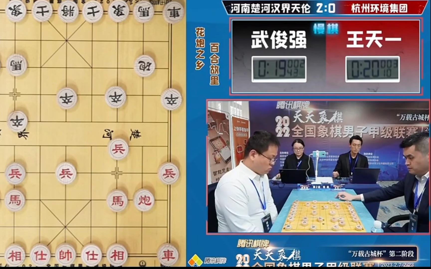 王天一对武俊强